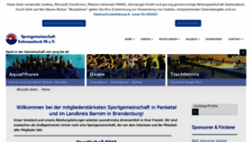 What Sg-schwanebeck-98.de website looked like in 2019 (4 years ago)