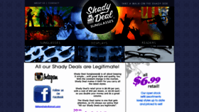 What Shadydeal.com website looked like in 2019 (4 years ago)