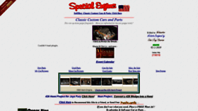 What Specialengines.com website looked like in 2019 (4 years ago)