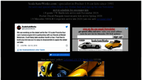 What Scaleautoworks.com website looked like in 2019 (4 years ago)
