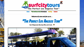 What Surfcitytours.com website looked like in 2019 (4 years ago)