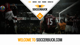 What Soccerbuck.com website looked like in 2019 (4 years ago)