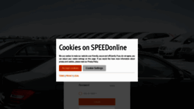 What Speedonline.autoonline.de website looked like in 2019 (4 years ago)