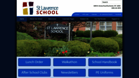 What Stlawrenceschool.org website looked like in 2019 (4 years ago)