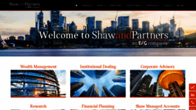 What Shawandpartners.com.au website looked like in 2019 (4 years ago)