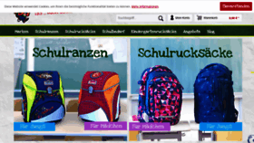 What Schulranzenwelt.de website looked like in 2019 (4 years ago)