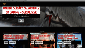 What Serialis.sk website looked like in 2019 (4 years ago)