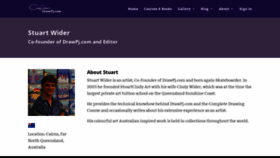 What Stuartwider.com website looked like in 2019 (4 years ago)