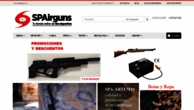 What Spairguns.com website looked like in 2019 (4 years ago)