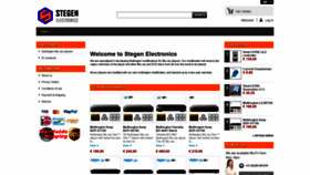 What Stegen.com website looked like in 2019 (4 years ago)