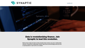 What Synaptic.recruiterbox.com website looked like in 2019 (4 years ago)