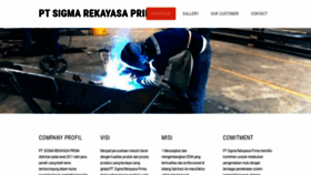 What Sigma-rekaprima.co.id website looked like in 2019 (4 years ago)