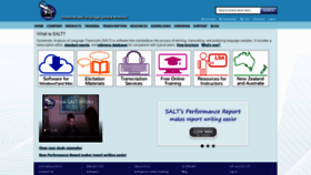 What Saltsoftware.com website looked like in 2019 (4 years ago)