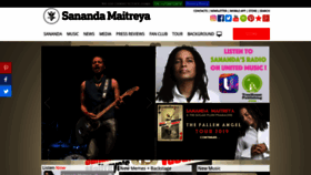 What Sanandamaitreya.com website looked like in 2019 (4 years ago)