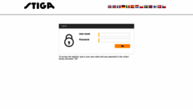 What Stiga.ev-portal.com website looked like in 2019 (4 years ago)