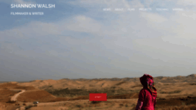 What Shannonwalsh.ca website looked like in 2019 (5 years ago)