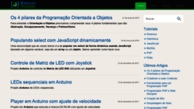 What Sergiotoledo.com.br website looked like in 2019 (4 years ago)