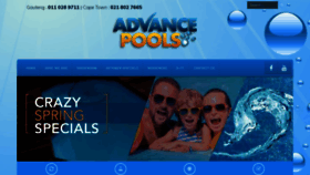 What Swimming-pool.co.za website looked like in 2019 (4 years ago)