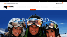 What Skihelm.nl website looked like in 2019 (4 years ago)