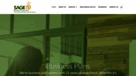 What Sagebusinessconsulting.com website looked like in 2019 (4 years ago)