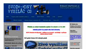 What Svobodny-vysilac.cz website looked like in 2019 (4 years ago)