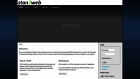 What Stan2web.net website looked like in 2019 (4 years ago)