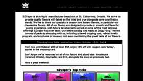 What Szvapor.com website looked like in 2019 (4 years ago)