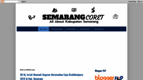 What Semarangcoret.com website looked like in 2019 (4 years ago)