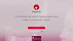 What Salony.com website looked like in 2019 (4 years ago)
