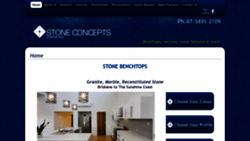 What Stoneconceptsqld.com.au website looked like in 2019 (4 years ago)
