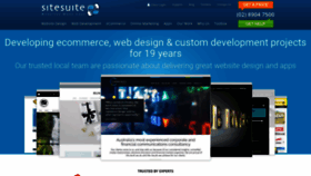 What Sitesuite.com.au website looked like in 2019 (4 years ago)