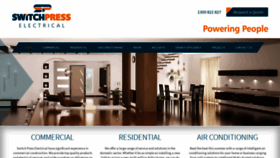 What Switchpress.com.au website looked like in 2019 (5 years ago)
