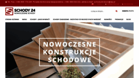What Schody24.net.pl website looked like in 2019 (4 years ago)