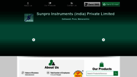What Sunprosinstruments.com website looked like in 2019 (4 years ago)