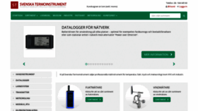 What Svenskatermoinstrument.se website looked like in 2019 (4 years ago)