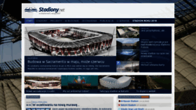 What Stadiony.net website looked like in 2019 (4 years ago)