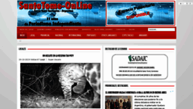 What Santotome-online.com.ar website looked like in 2019 (4 years ago)