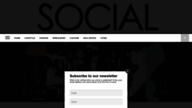 What Socialifestylemag.com website looked like in 2019 (4 years ago)