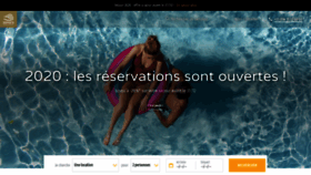 What Sandaya.fr website looked like in 2019 (4 years ago)