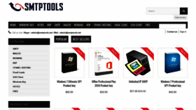 What Smtptools.net website looked like in 2019 (4 years ago)