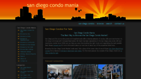 What Sandiegocondomania.com website looked like in 2019 (4 years ago)