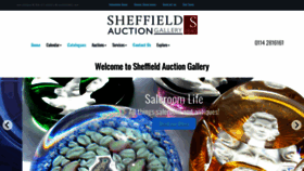 What Sheffieldauctiongallery.com website looked like in 2019 (4 years ago)