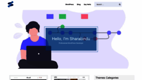 What Sharabindu.com website looked like in 2019 (4 years ago)