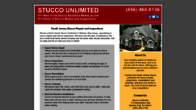 What Stucco-unlimited.com website looked like in 2019 (4 years ago)
