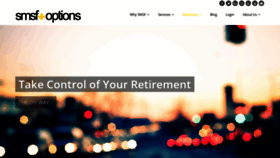 What Smsfoptions.com website looked like in 2019 (4 years ago)