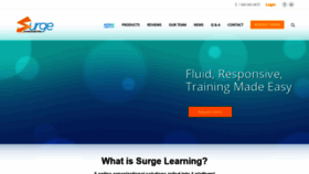 What Surgelearning.ca website looked like in 2019 (4 years ago)