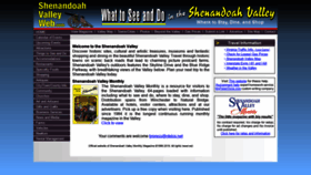 What Shenandoahvalleyweb.com website looked like in 2019 (4 years ago)