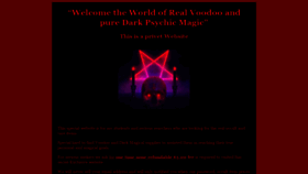 What Supervoodoospells.com website looked like in 2019 (5 years ago)