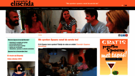 What Spaans-spreken.com website looked like in 2019 (4 years ago)