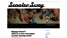 What Scooterswag.com website looked like in 2019 (6 years ago)